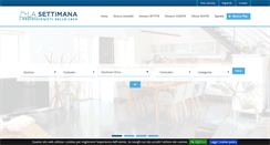 Desktop Screenshot of lasettimana.it